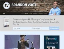 Tablet Screenshot of brandonvogt.com